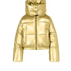 Ski Jassen|Wintersport-Goldbergh Océane winterjas dames gold