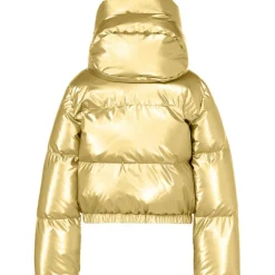 Ski Jassen|Wintersport-Goldbergh Océane winterjas dames gold