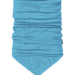 Sjaals|Wintersport-Goldbergh OMBRA col dames turchese