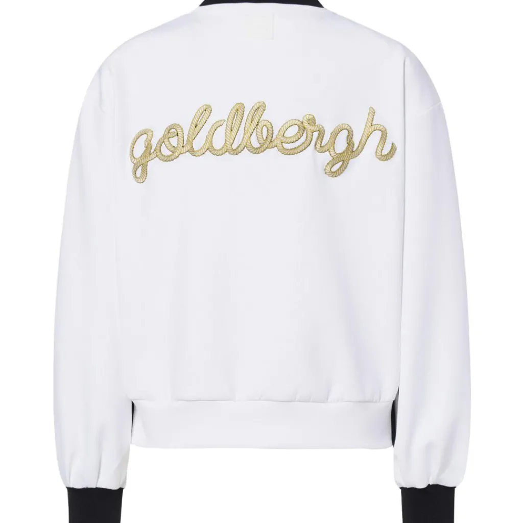 Goldbergh Port sweater dames white< Sport Trui