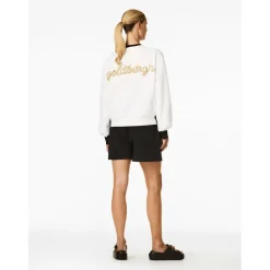 Goldbergh Port sweater dames white< Sport Trui