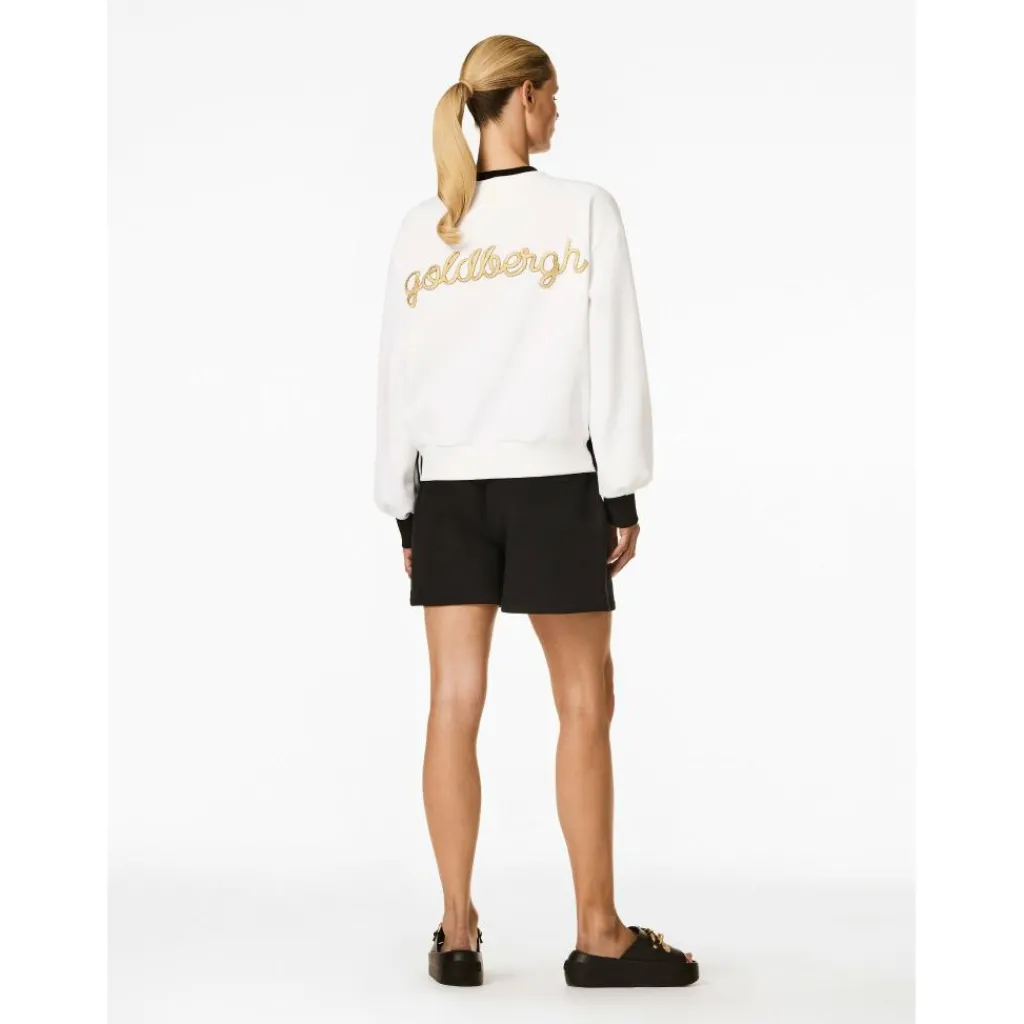 Goldbergh Port sweater dames white< Sport Trui