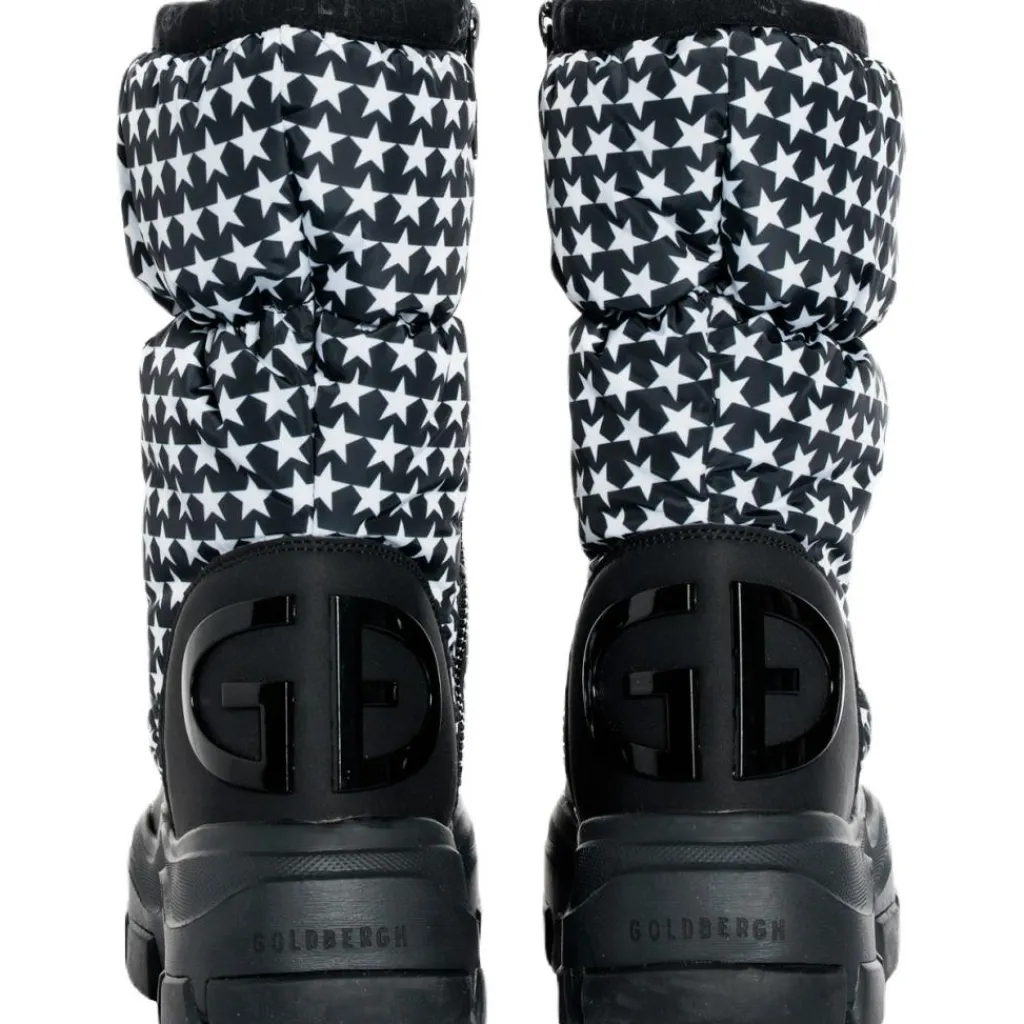 Snowboots & Winterlaarzen|Wintersport-Goldbergh Power Puffy snowboots dames black white