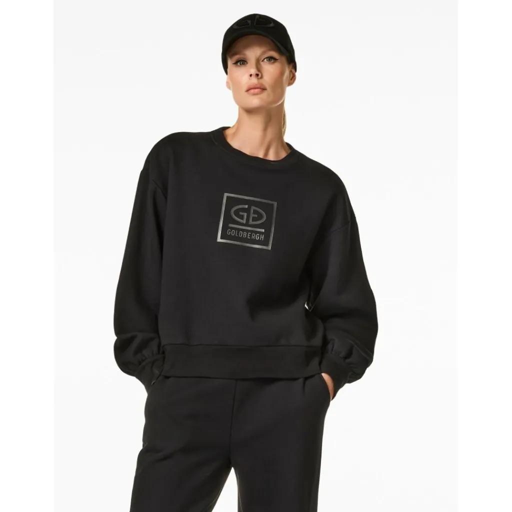 Truien & Vesten-Goldbergh Relax sweater dames black