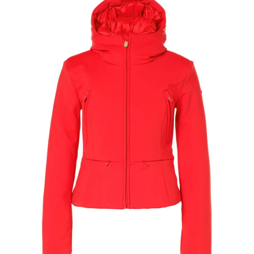 Wintersport|Ski Jassen-Goldbergh Sylvie winterjas dames flame
