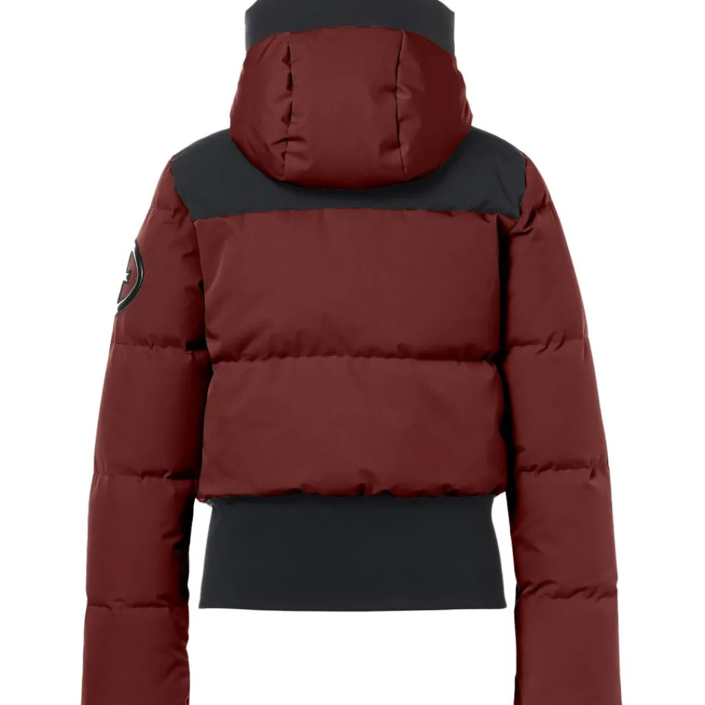 Goldbergh VILLAGE winterjas dames vino rosso< Ski Jassen|Wintersport