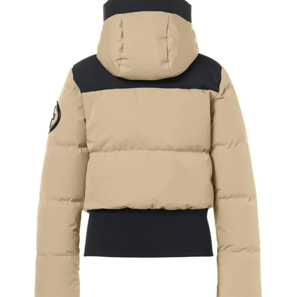 Ski Jassen|Wintersport-Goldbergh VILLAGE winterjas dames caramello