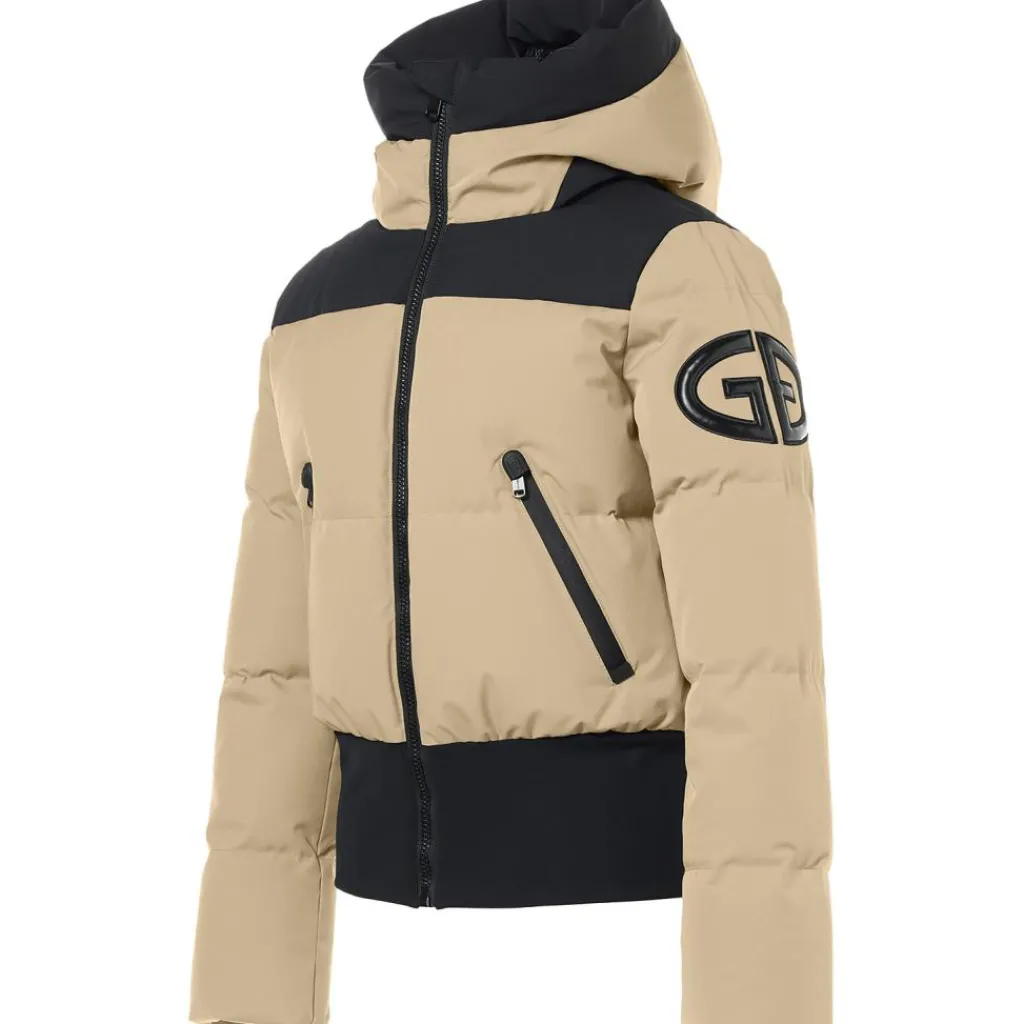 Ski Jassen|Wintersport-Goldbergh VILLAGE winterjas dames caramello