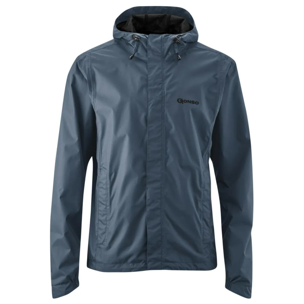 Fietskleding-Gonso Save Light All Weather fietsjack heren dakota dawn