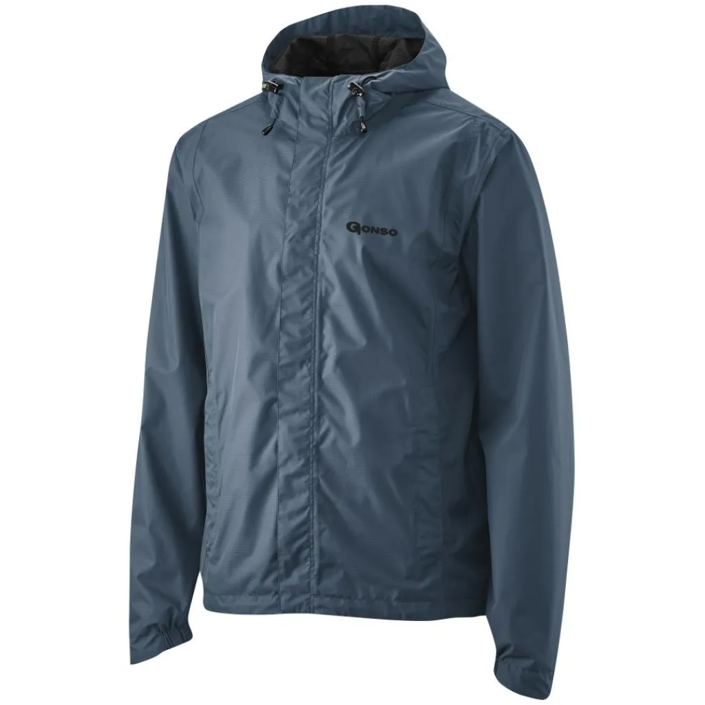 Fietskleding-Gonso Save Light All Weather fietsjack heren dakota dawn