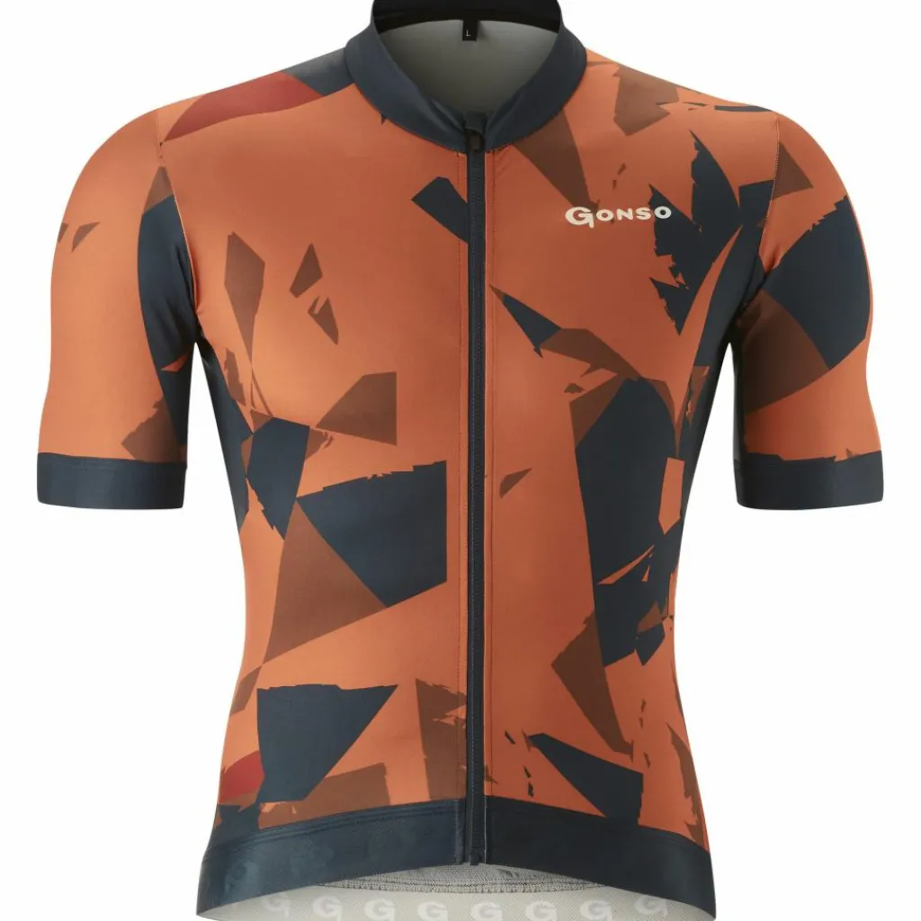 Gonso Tresero SS FZ fietsshirt heren copper clay< Fietskleding