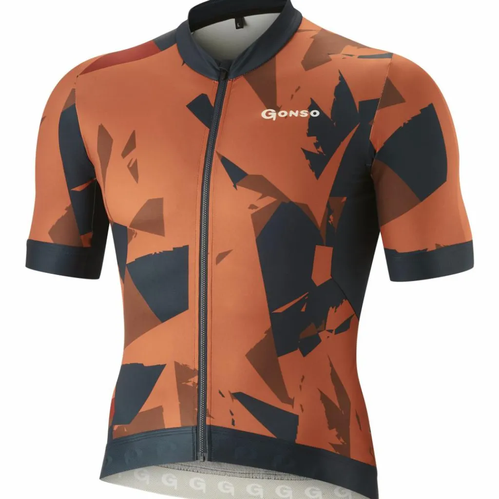 Gonso Tresero SS FZ fietsshirt heren copper clay< Fietskleding