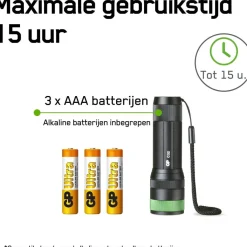 Verlichting|Zaklampen-GP Batteries C32 300L zaklamp