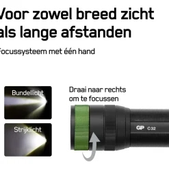 Verlichting|Zaklampen-GP Batteries C32 300L zaklamp