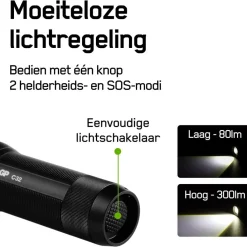 Verlichting|Zaklampen-GP Batteries C32 300L zaklamp