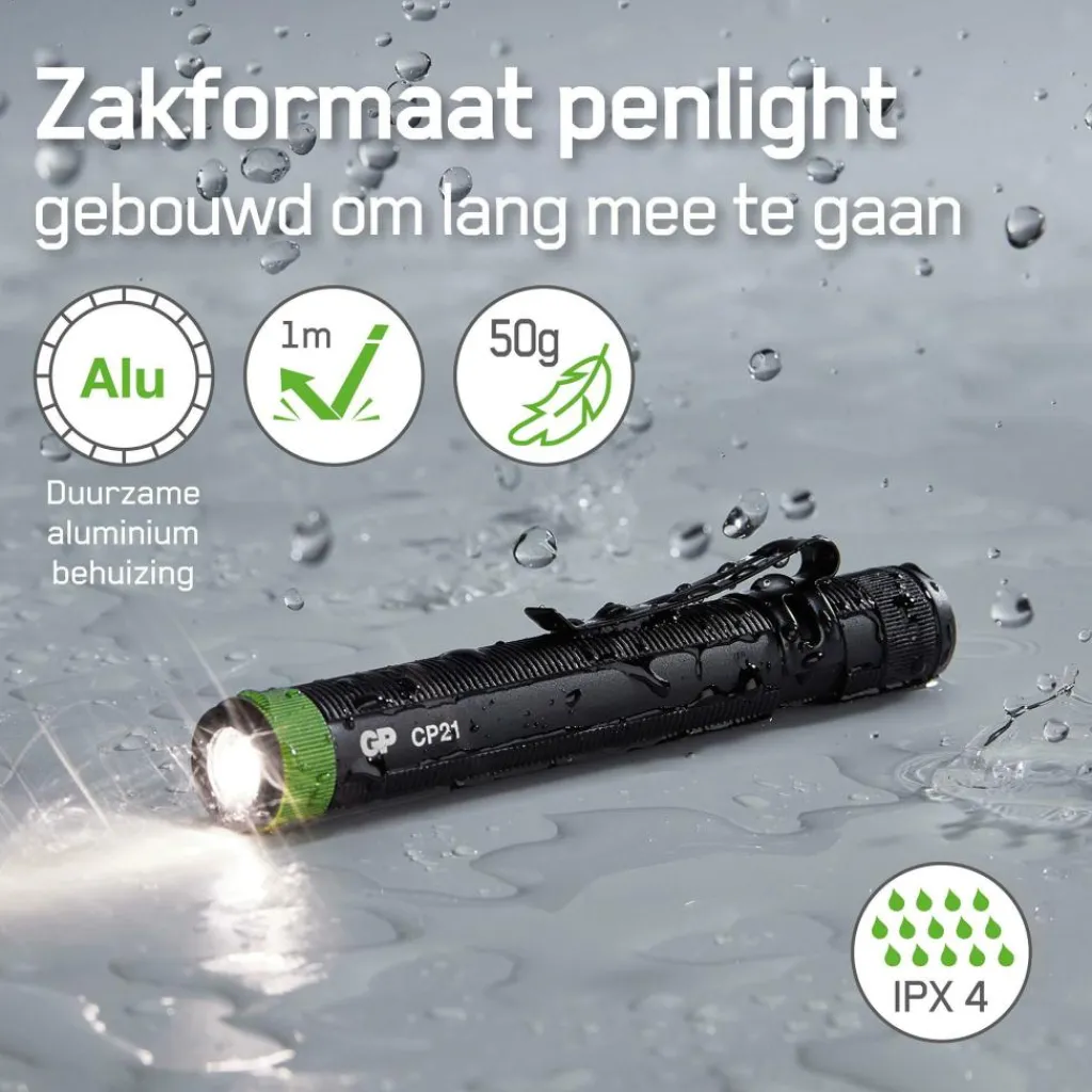 GP Batteries CP21 20L zaklamp< Verlichting|Zaklampen