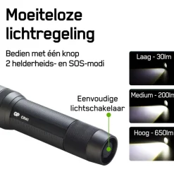 Verlichting|Zaklampen-GP Batteries CR41 650L zaklamp