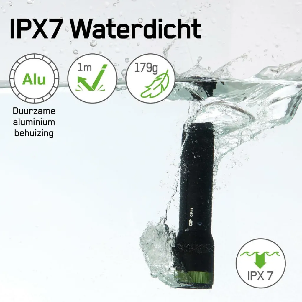 Verlichting|Zaklampen-GP Batteries CR41 650L zaklamp