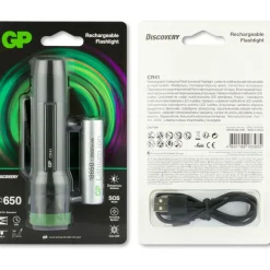 Verlichting|Zaklampen-GP Batteries CR41 650L zaklamp