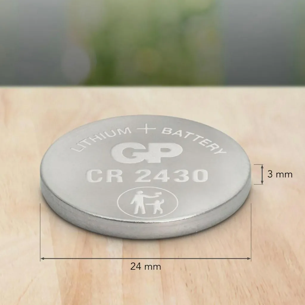 Accu's & Batterijen-GP Batteries Lithium CR2430 knoopcel batterij 2-pack