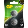 GP Batteries  Lithium CR2450 knoopcel batterij 2-pack< Accu's & Batterijen