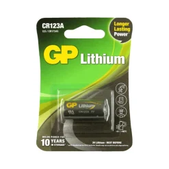 Accu's & Batterijen-GP Batteries Lithium CR123A batterij