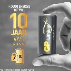 Accu's & Batterijen-GP Batteries Lithium CR123A batterij