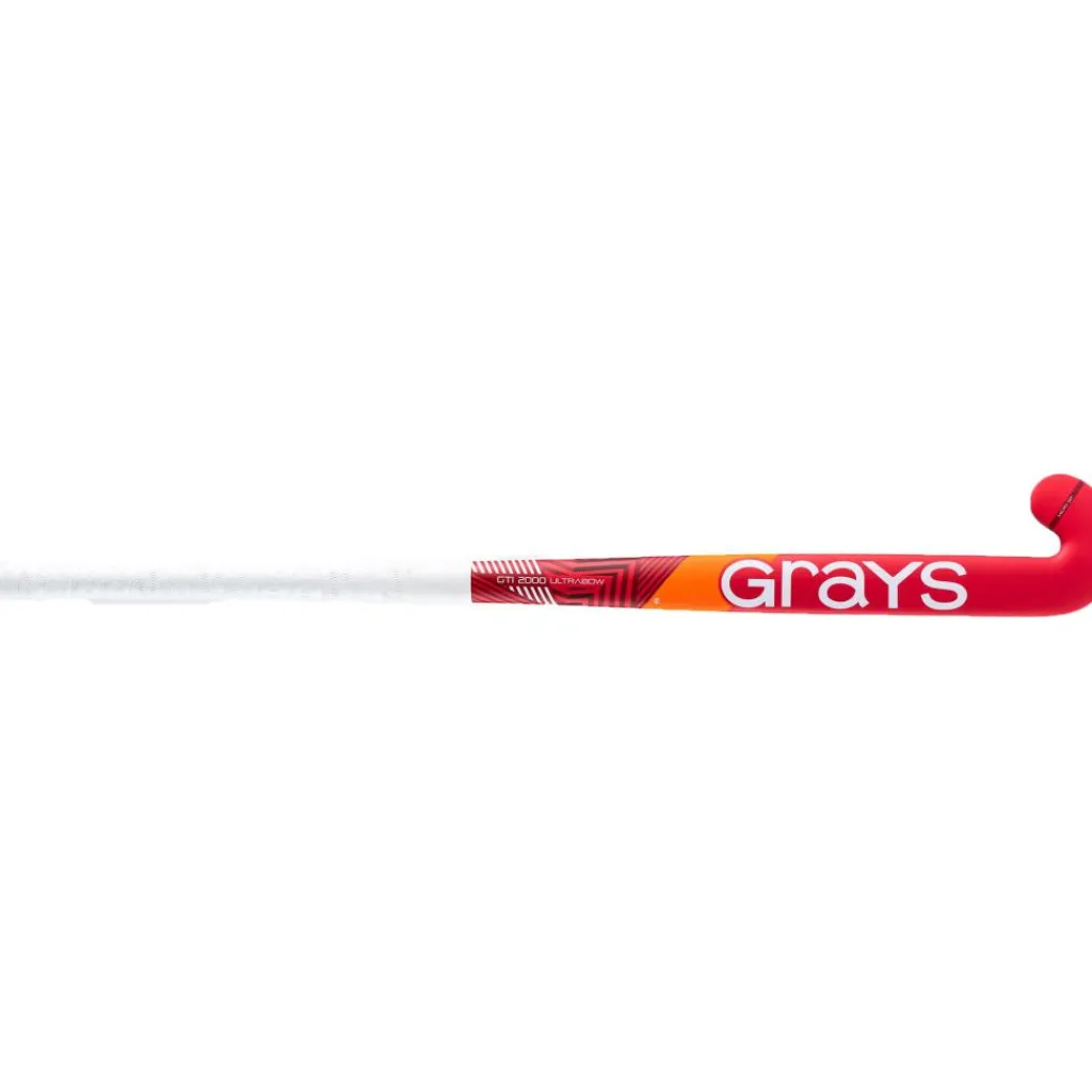 Grays GTi2000 Ultrabow composite zaalhockeystick junior fluo red< Hockeystick