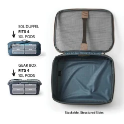 Opbergboxen & Kratten-Gregory Alpaca Gear Pod opbergbox 10 liter mirage tan