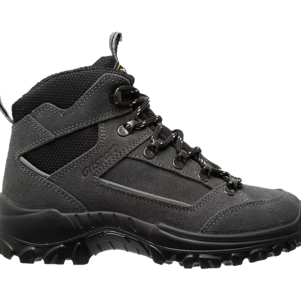 Wandelen|Wandelschoenen-Grisport Rocky Mid wandelschoenen junior antraciet