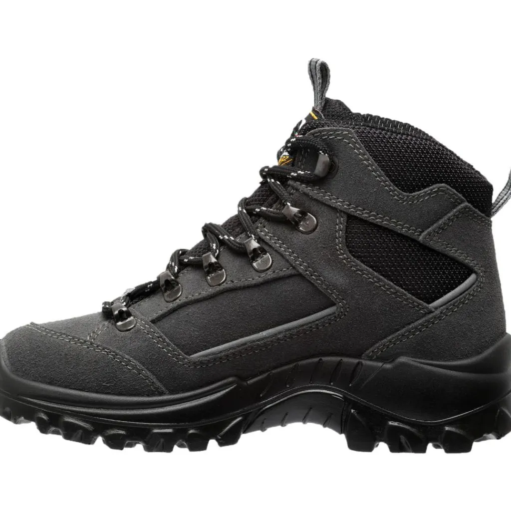 Wandelen|Wandelschoenen-Grisport Rocky Mid wandelschoenen junior antraciet