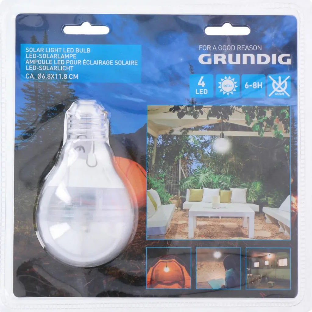 Grundig Solar lamp led 11,8 cm< Verlichting|Verlichting Solar