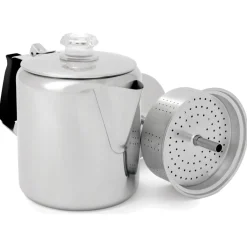 GSI Outdoors  Glacier Stainless percolator 6 kops< Keukenapparaten
