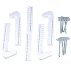 Schaats Accessoires|Wintersport-Guardog Speed Deluxe 5 schaatsbeschermers wit