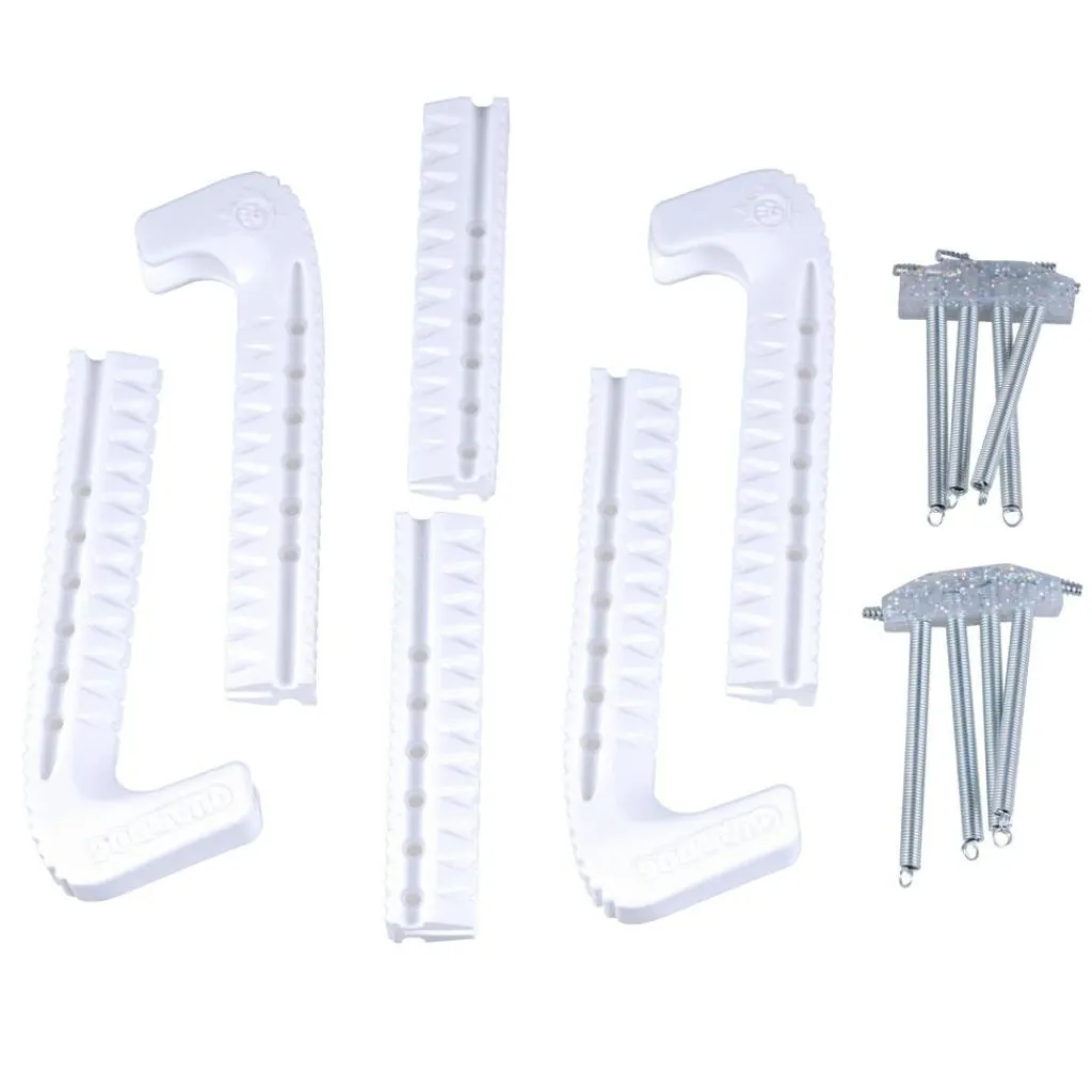 Schaats Accessoires|Wintersport-Guardog Speed Deluxe 5 schaatsbeschermers wit