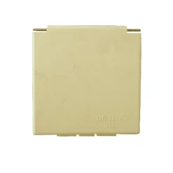 Camping Elektra-Haba CEE invoerdoos vierkant vervangende deksel beige