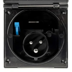 Haba CEE invoerdoos vierkant zwart< Camping Elektra