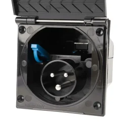 Haba CEE invoerdoos vierkant zwart< Camping Elektra