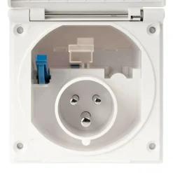 Haba CEE invoerdoos vierkant wit< Camping Elektra