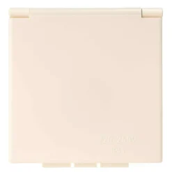 Camping Elektra-Haba CEE invoerdoos vierkant beige