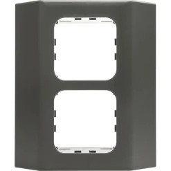 Camping Elektra-Haba C-line afdekraam hoekmodel 2-voudig donkergrijs