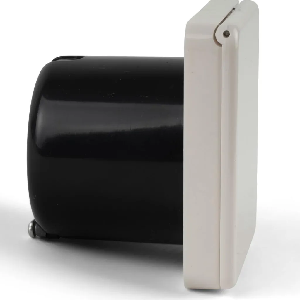 Haba C-line wandcontactdoos met klep wit< Camping Elektra