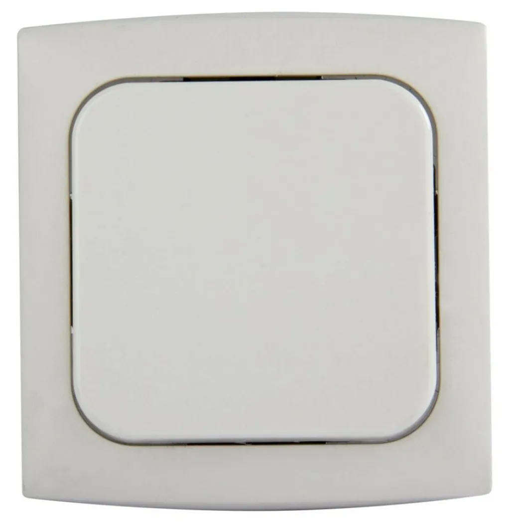 Schakelmateriaal-Haba C-line wipschakelaar wit