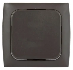 Schakelmateriaal-Haba C-line wipschakelaar bruin