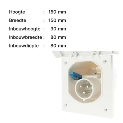 Camping Elektra-Haba Element Line CEE invoerdoos