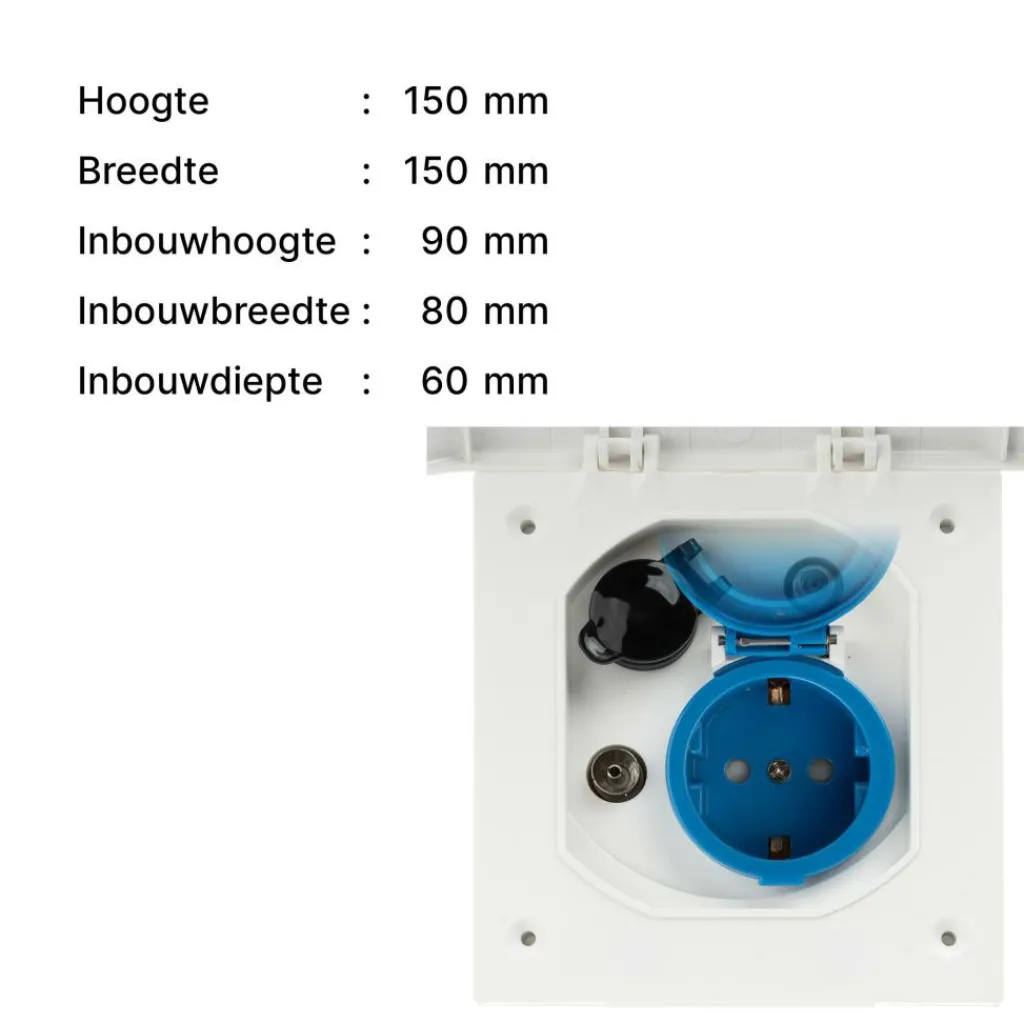 Camping Elektra-Haba Element Line ESB-3 unit uitvoerdoos