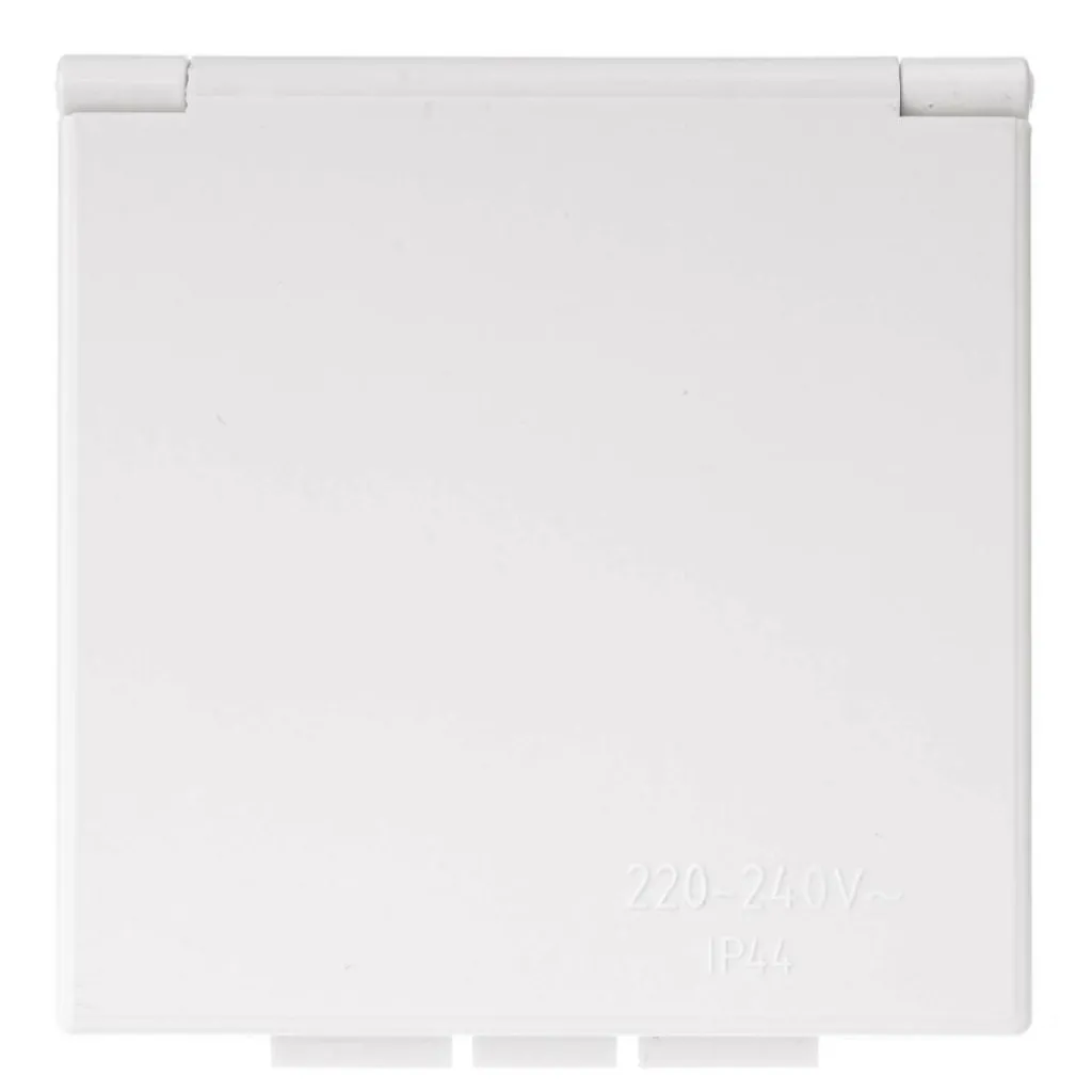 Camping Elektra-Haba ESB-3 Unit uitvoerdoos zonder kabel wit