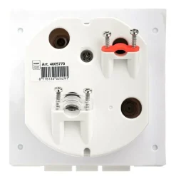 Camping Elektra-Haba ESB-3 Unit uitvoerdoos zonder kabel wit