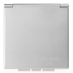 Camping Elektra-Haba ESB-3 Unit uitvoerdoos zonder kabel zilver