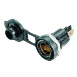 Camping Elektra-Haba inbouwcontact met deksel 12v